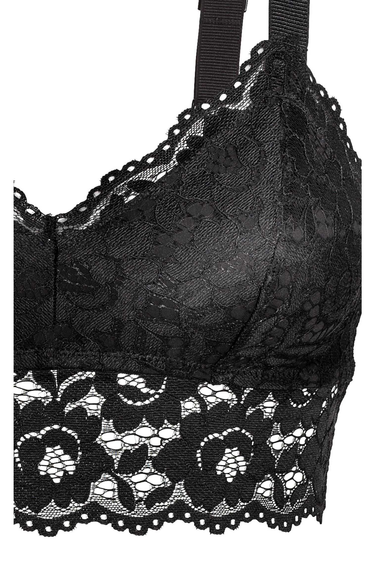 Koronkowa braletka H&M rozm. 42   C/D/E