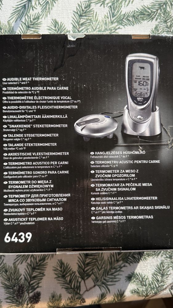 Termometr elektroniczy WEBER do grilla