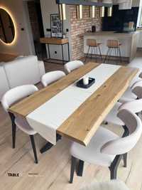 Stół dębowy z litego drewna rozkładany Typ Pająk OFLIS  Producent