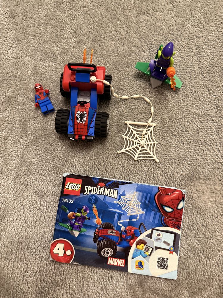Lego Super Heroes Автомобильная погоня Человека-паука 76133