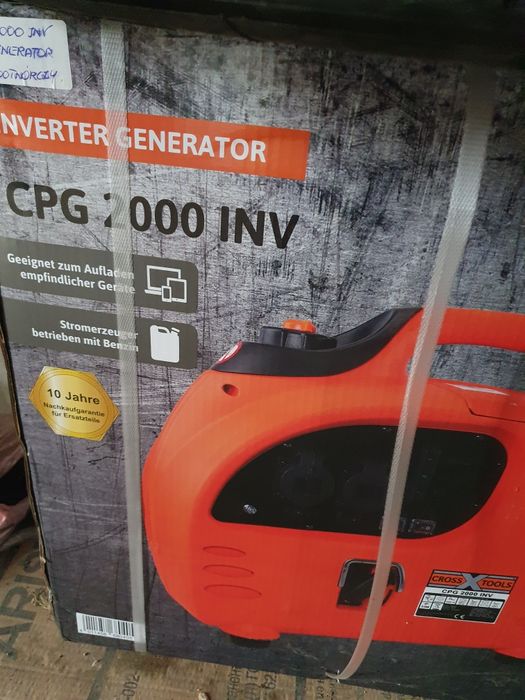 НОВИЙ!! НЕ РОЗПАКОВАНИЙ!!! Продам генератор Cross Tool CPG 2000 INV