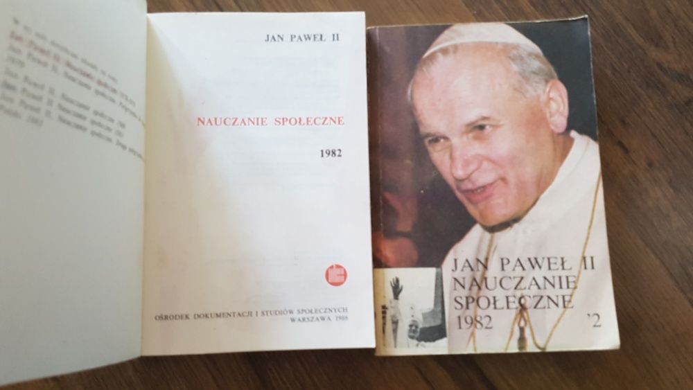 Książki: Jan Paweł II: Nauczanie społeczne 1982, część I i II
