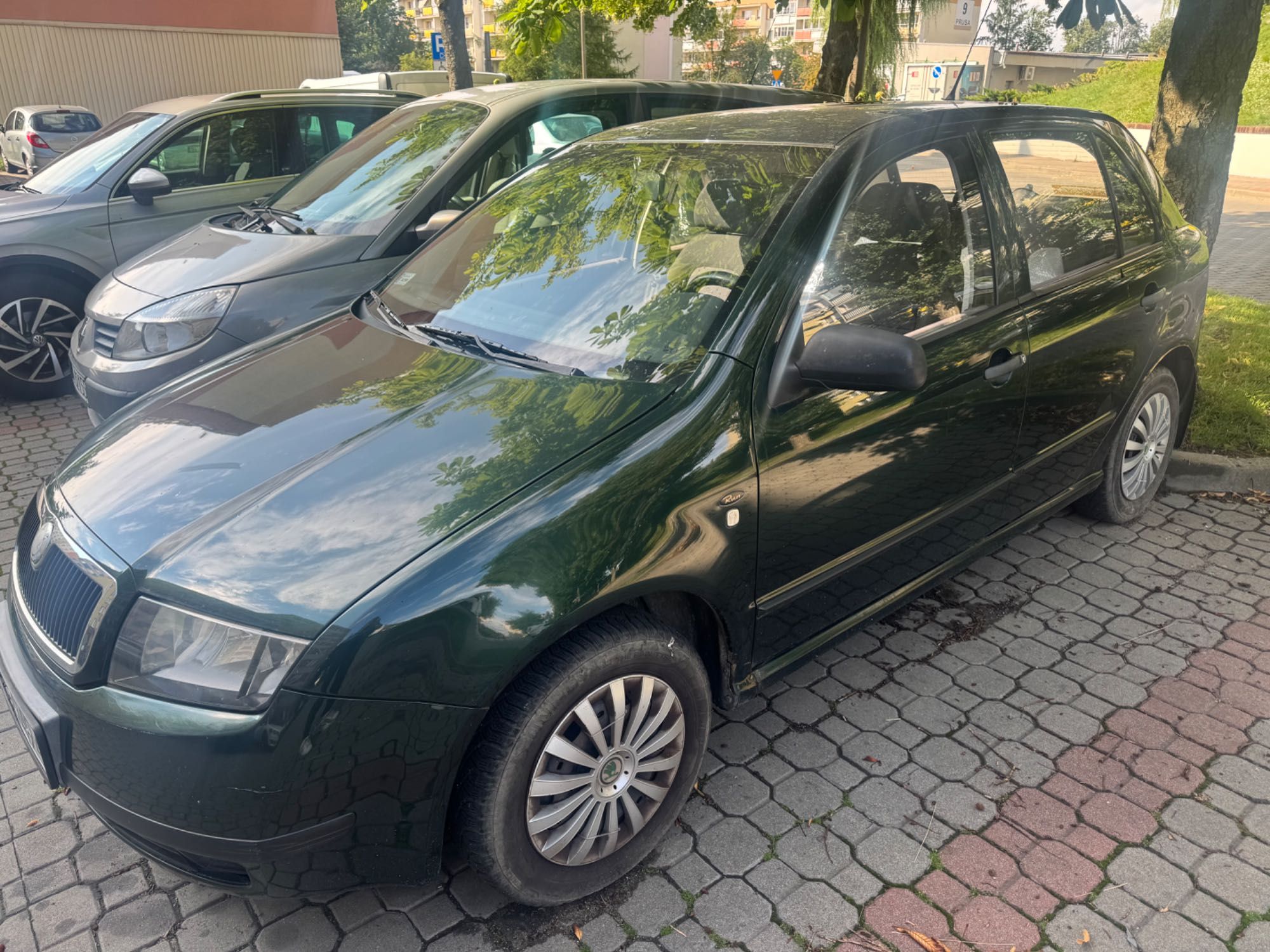 Skoda Fabia 1.4 uszkodzony