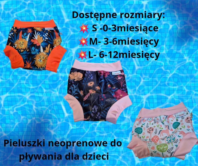 Wiosenna wyprzedaż stroje kąpielowe niemowlęta i dzieci