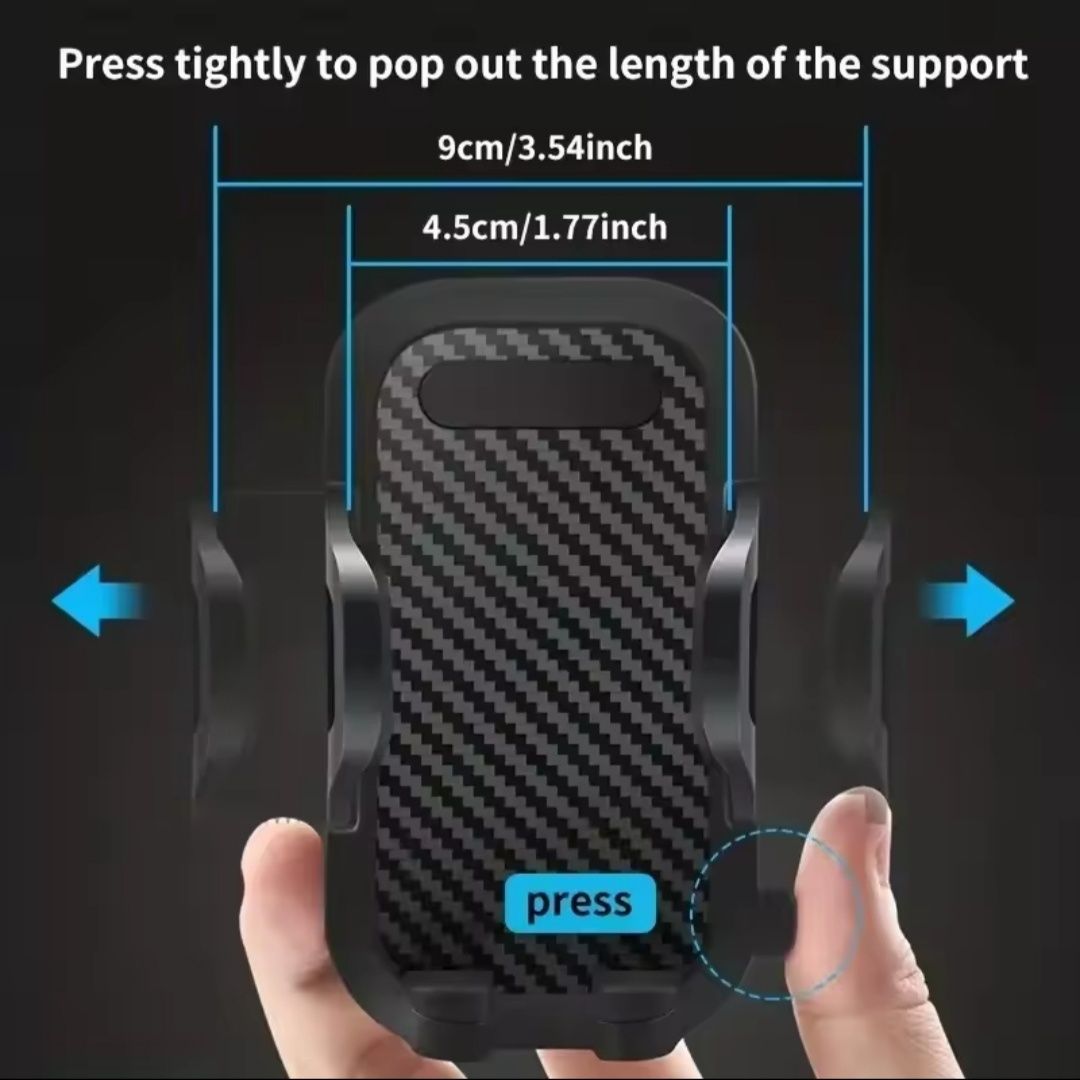 Uchwyt samochodowy na telefon szybę kokpit deskę mocny