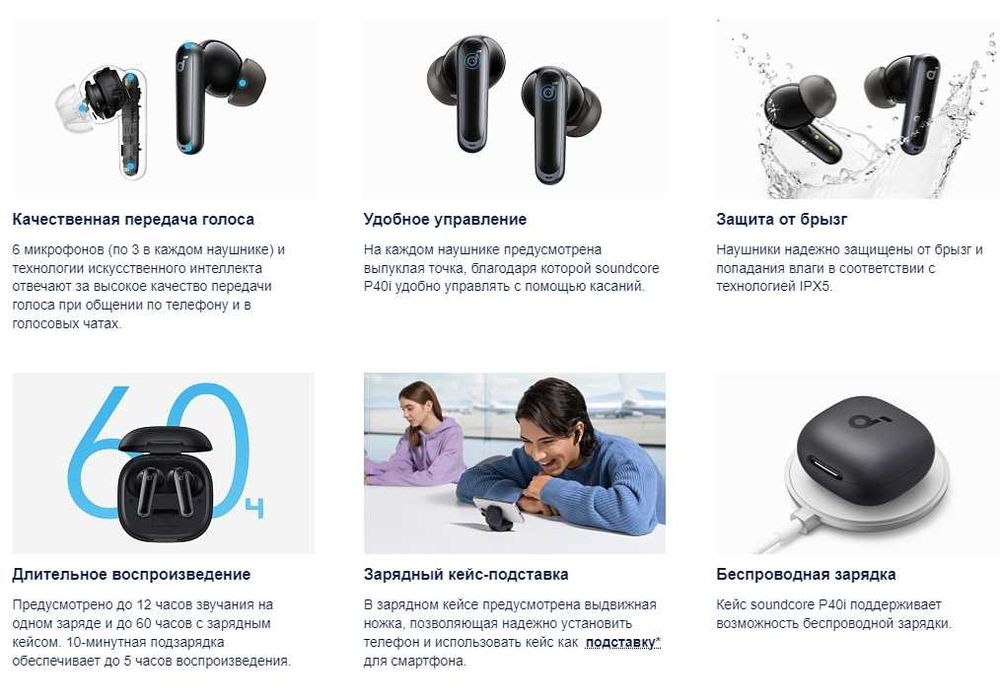 Anker SoundCore P40i Black