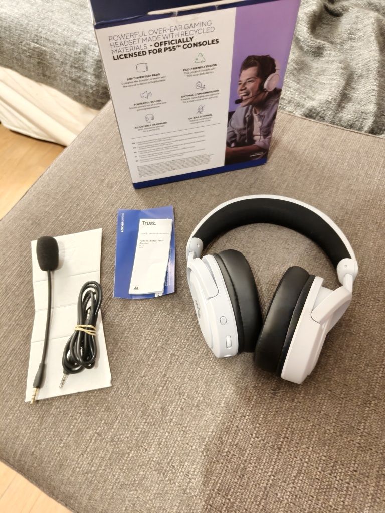 Trust Gaming GXT 498W Brancos