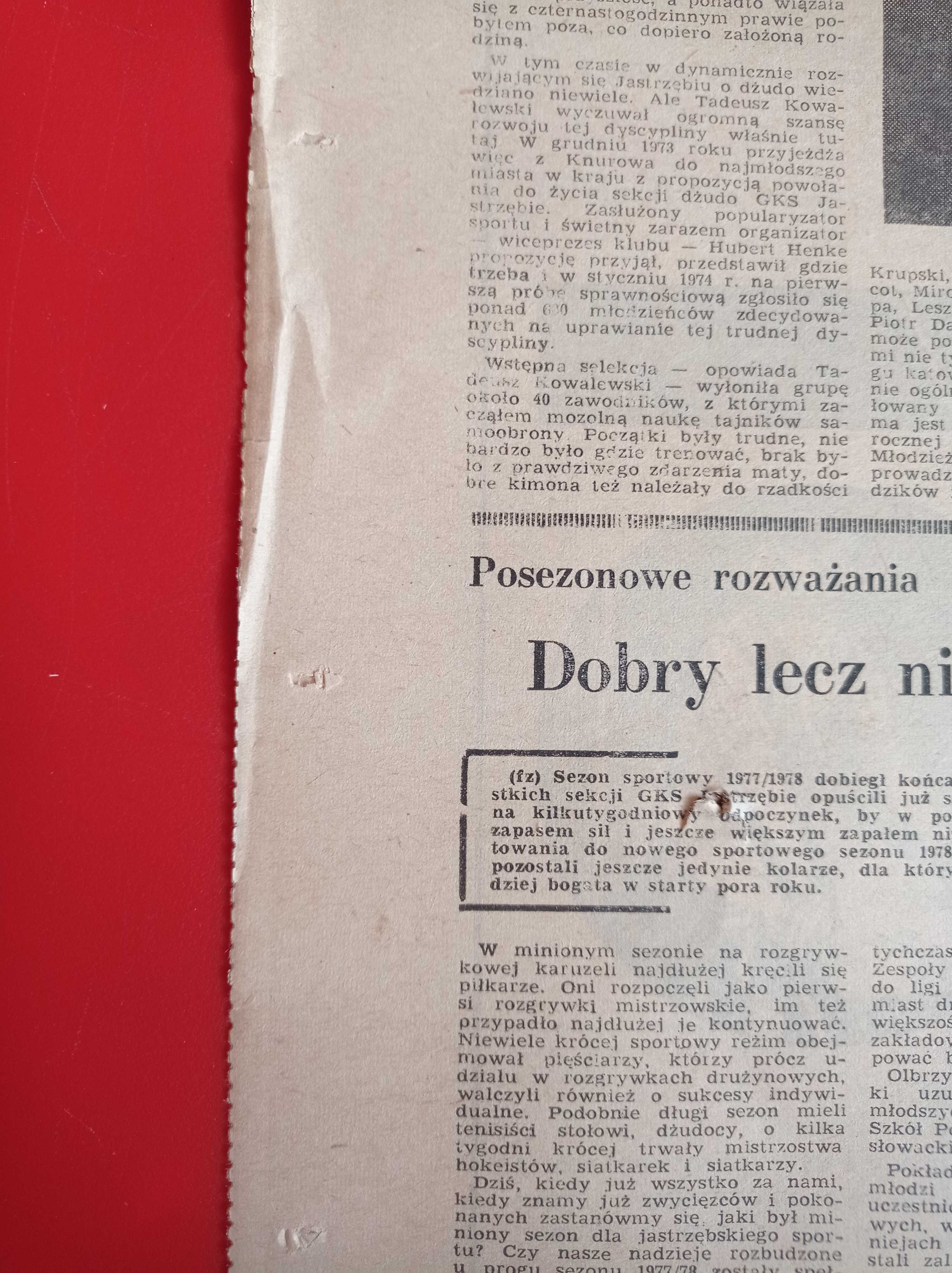 Nasze problemy, Jastrzębie, nr 25, 23-29 czerwca 1978