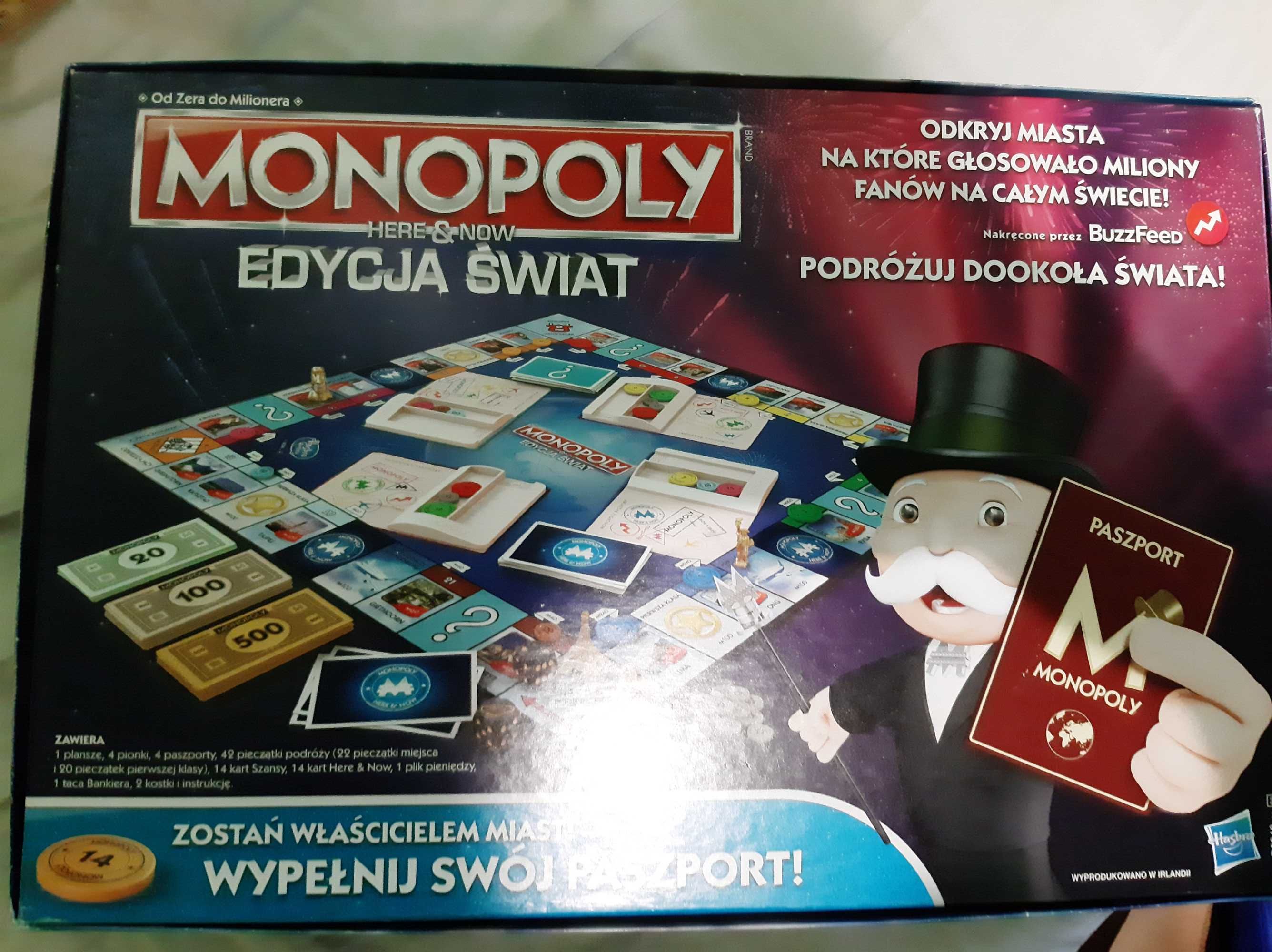 Monopoly edycja świat