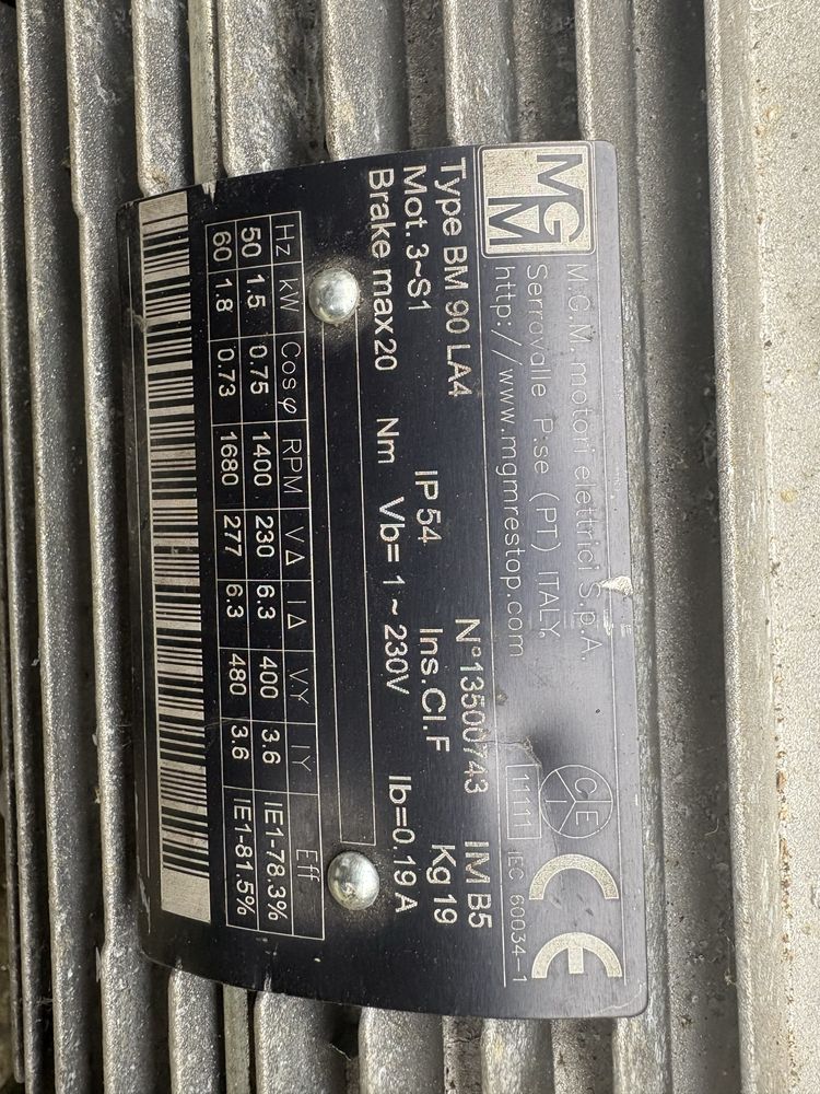 Silnik mgm bm 90 LA 4 1.5 kW