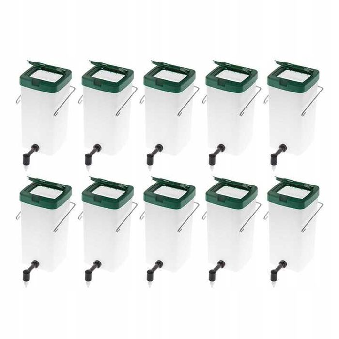 Poidła poidełka dla królików 1 litr zestaw 10 szt