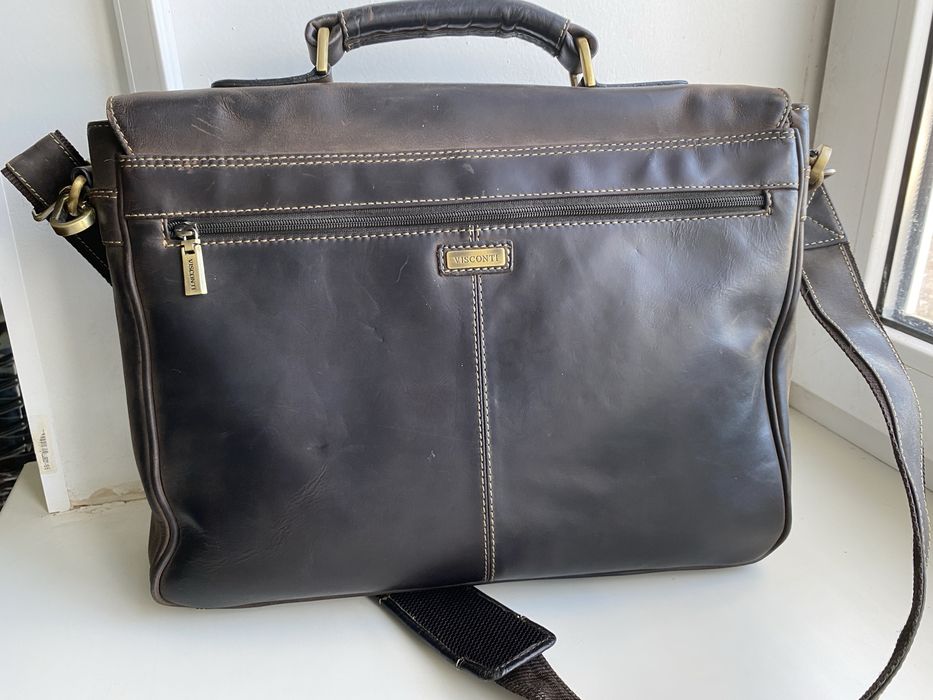 Портфель мужской Visconti 18716 Berlin (Oil Brown)