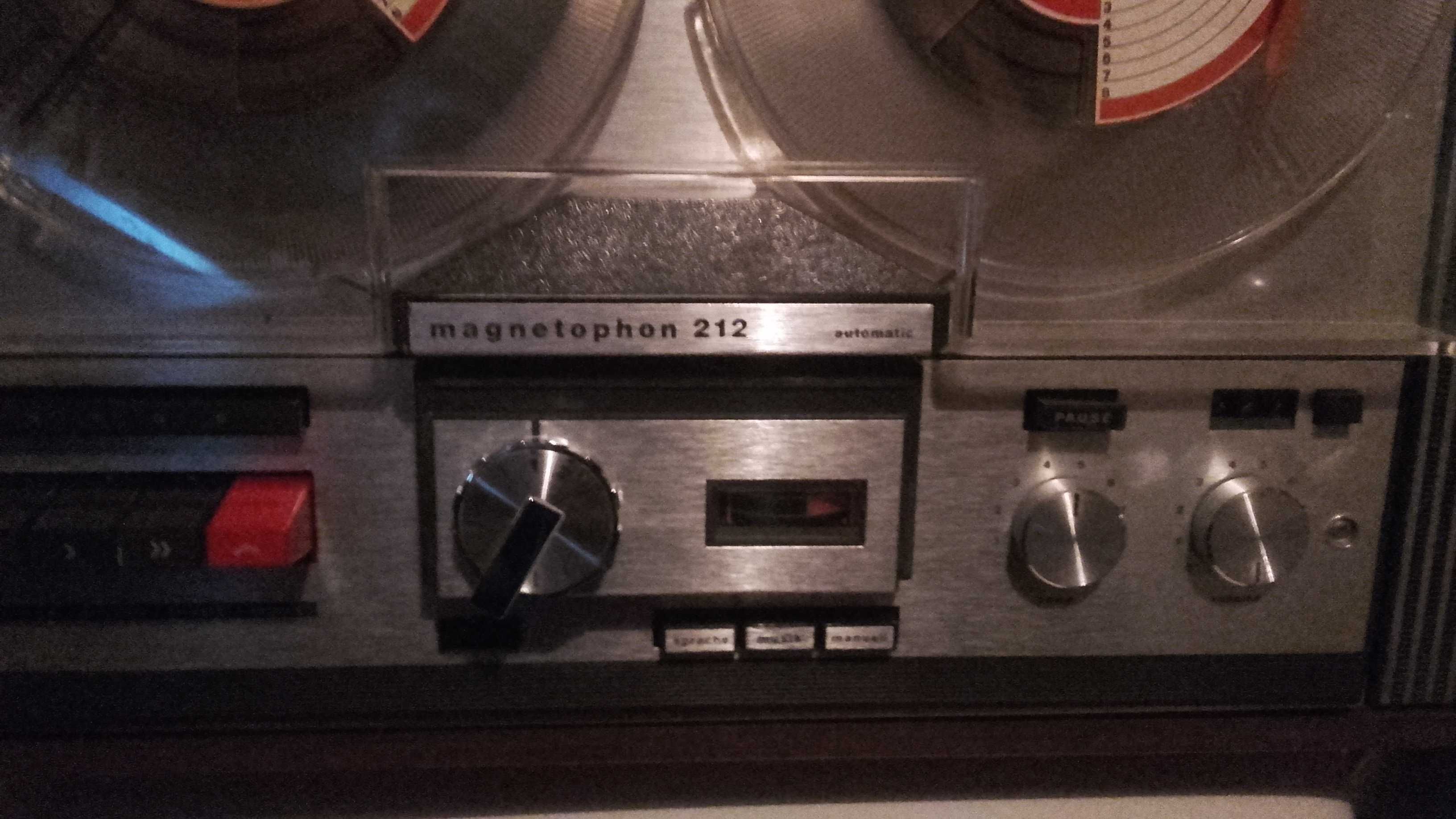 Magnetofon szpulowy M 212 rarytas