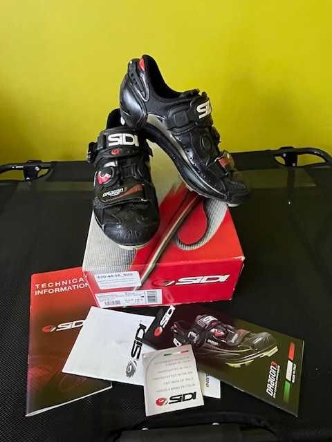 Topowe buty MTB SIDI DRAGON-3 SRS Carbon Composite Vernice. Okazja !