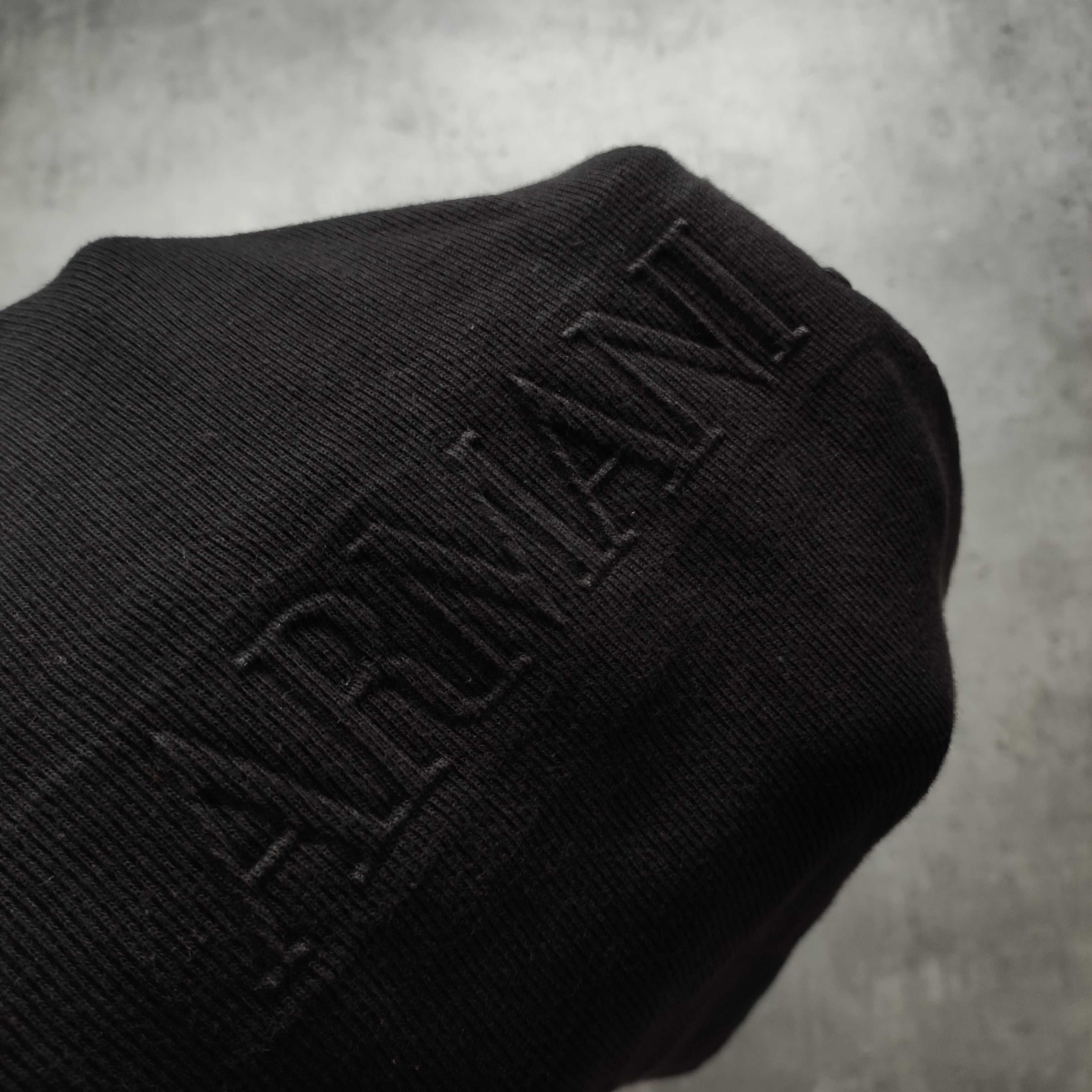 MĘSKI Designer PREMIUM Sweter Bluza Duże Logo Emporio Armani Komin AJ