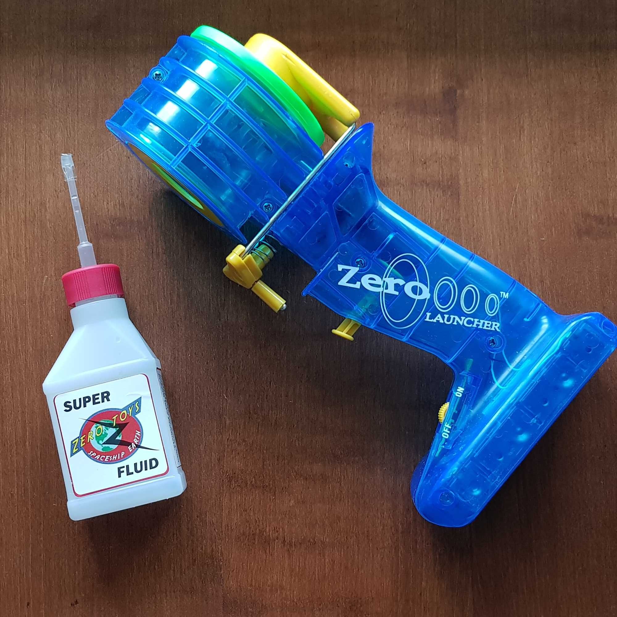 Zero launcher игрушка пистолет мини генератор дыма