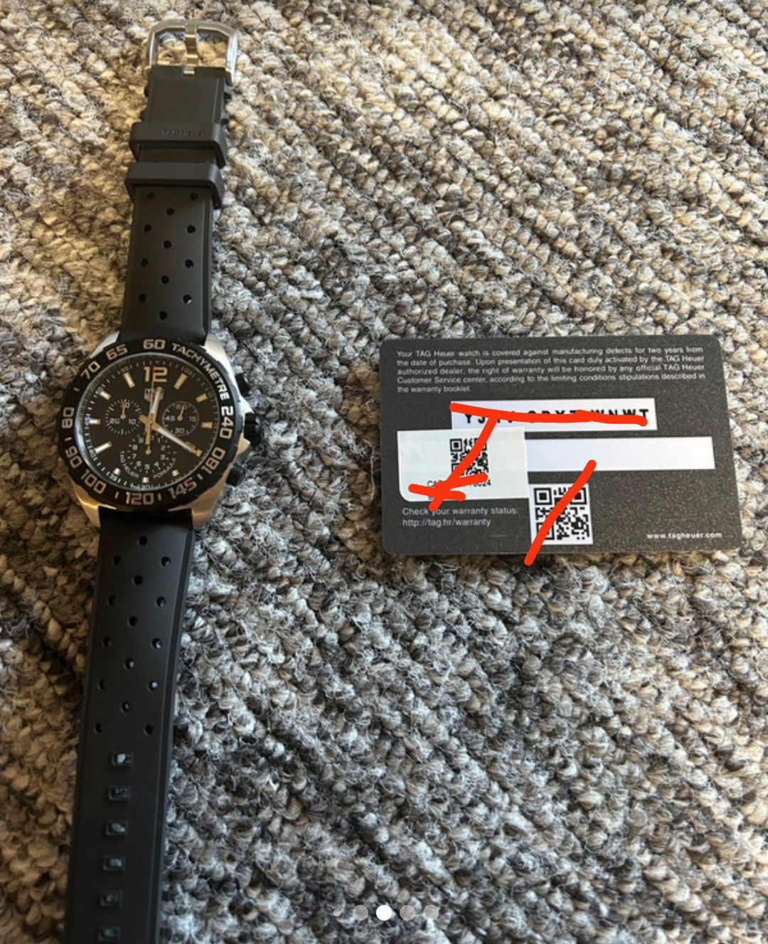 Tag Heuer fórmula 1 Chronograph Quartzo