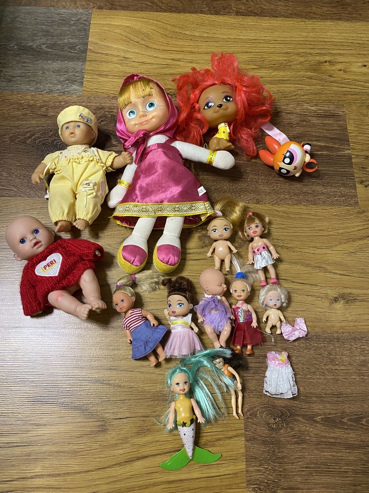 Куклы, пупсы, мягкие игрушки