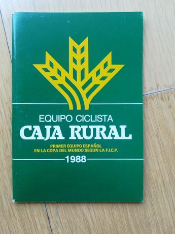 Livro da Equipa de Ciclismo Caja Rural - 1988