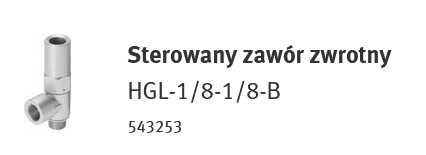 FESTO HGL 1/8 M5 elektrozawór 5/3 3/2 zawór dł. zwrotny