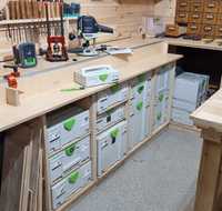 Festool Systainer uchwyt Uchwyty do mocowania skrzynkek  DRUK 3D