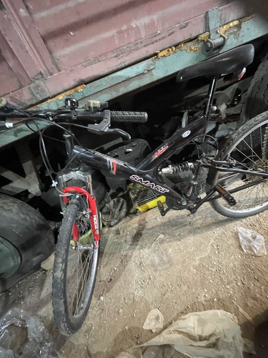 Rower górski na sprężynach