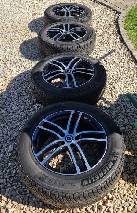 Felgi 18” z oponami zimowymi Michelin 235/60 R18 – Volvo XC60