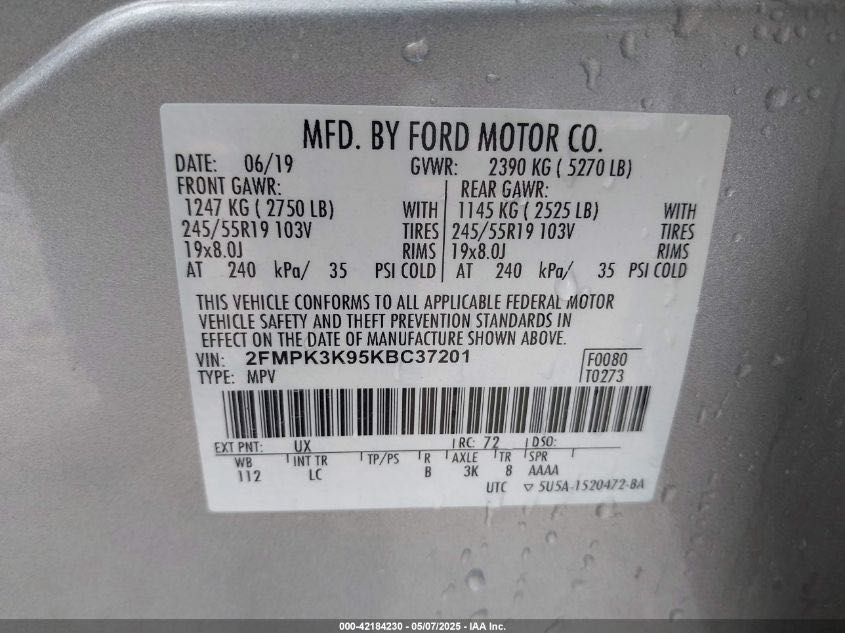 2019 Ford Edge Titanium