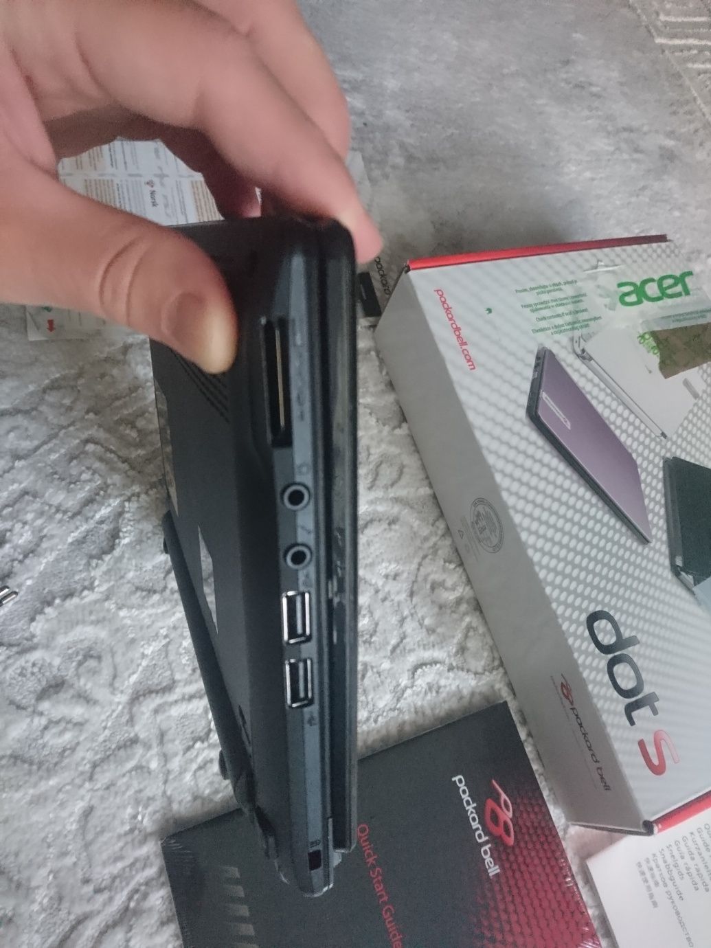Notebook komputer 10 cali Packard Bell 320GB