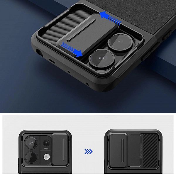 Tech-Protect Velar Cam+ Xiaomi Redmi Note 13 Pro 5G / Poco X6/5G Black