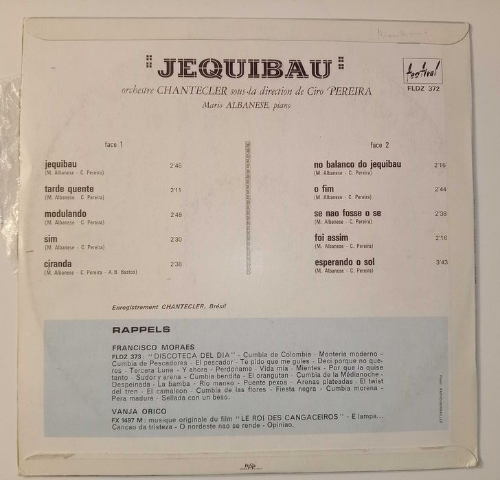 Jequibau Mario Albaneses + Ciro Pereira