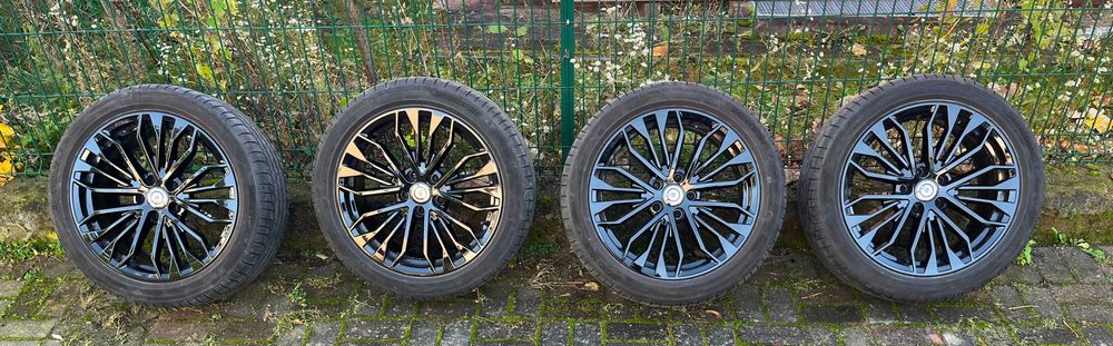 Alufelgi 18" 5x112 czarne, skoda, volkswagen, superb, octavia, golf