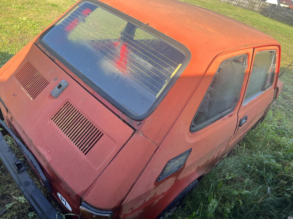 Maluch Fiat 126 p niesprawny