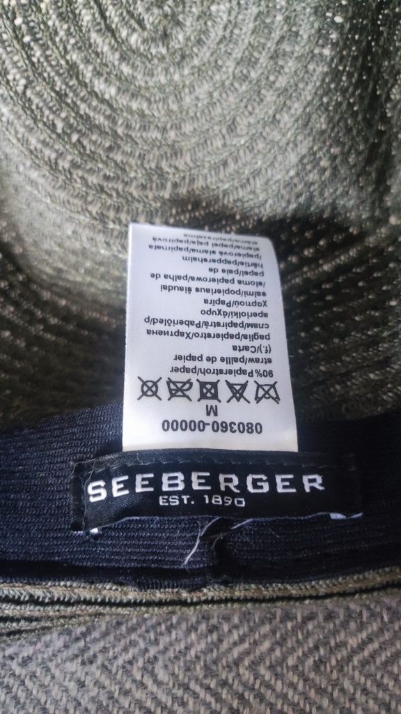 Kapelusz SEEBERGER est.1890 klasyka super jakość