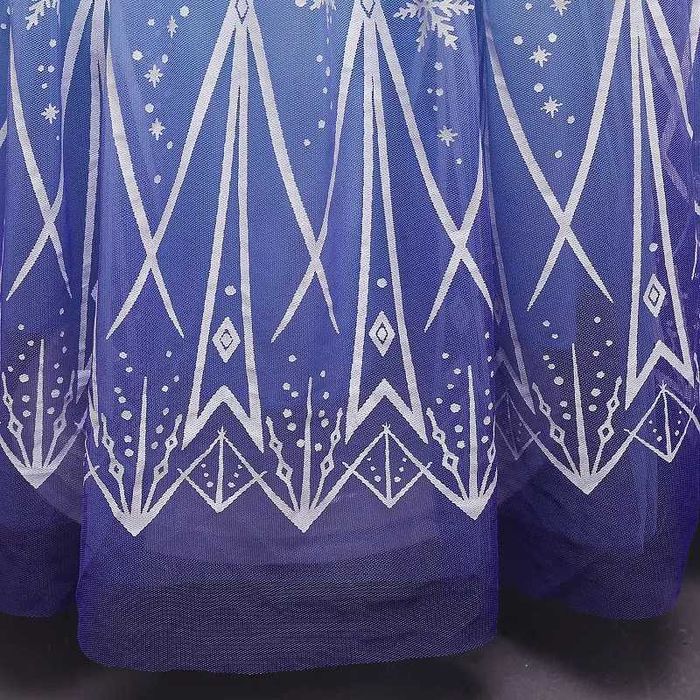 Сукня Ельзи фіолетова сніжинка для дівчинки