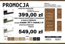 *PROMOCJA*  obniżamy ceny teraz skrzydła drzwiowe wew.  już od 235 zł