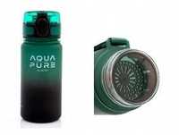 Bidon Aqua Pure 400ml Green/black Astra