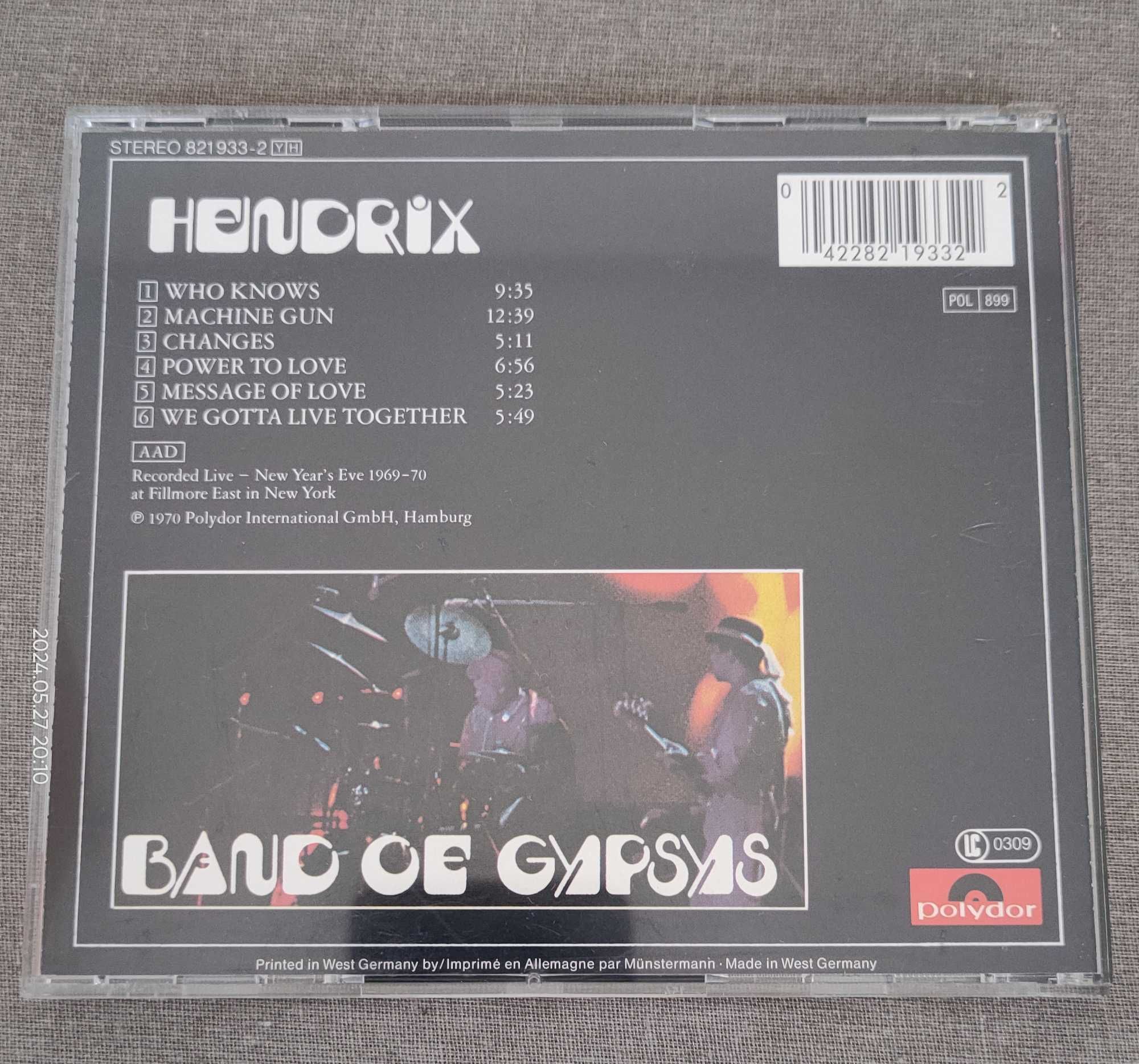 2 cd's Jimi Hendrix e Curved Air