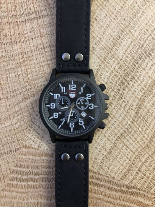 Zegarek Lian prezent elegancki nowy czarny men