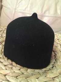 Шляпа шляпка таблетка тюбетейка ø 55 см h7 см