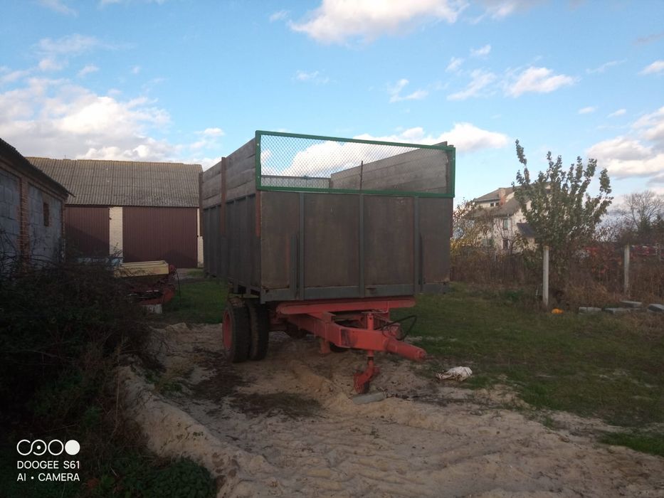 Przyczepa jednoosiowa 8 ton