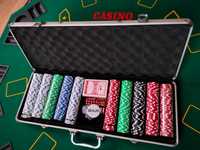 Продам Покерный стол+кейс с фишками