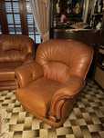 Conjunto de Sofa de Pele verdadeira