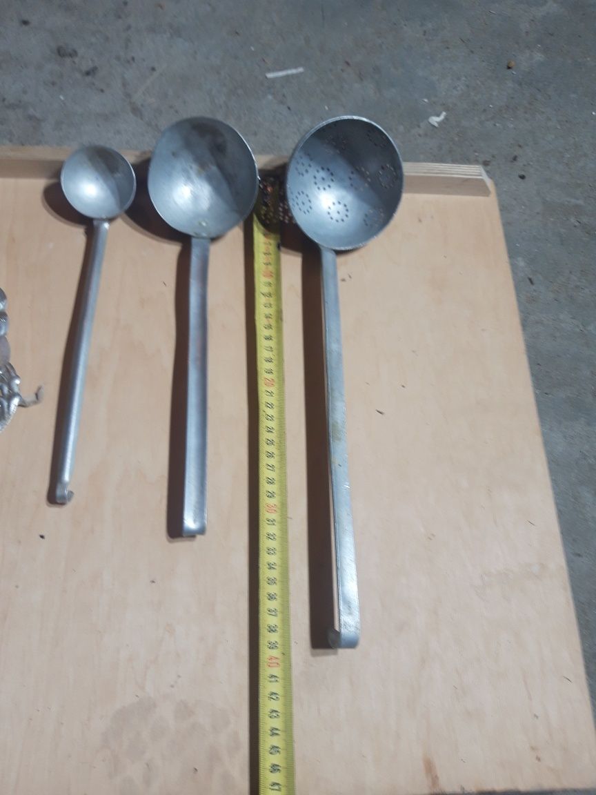 Nalewki chochelki aluminiowe PRL