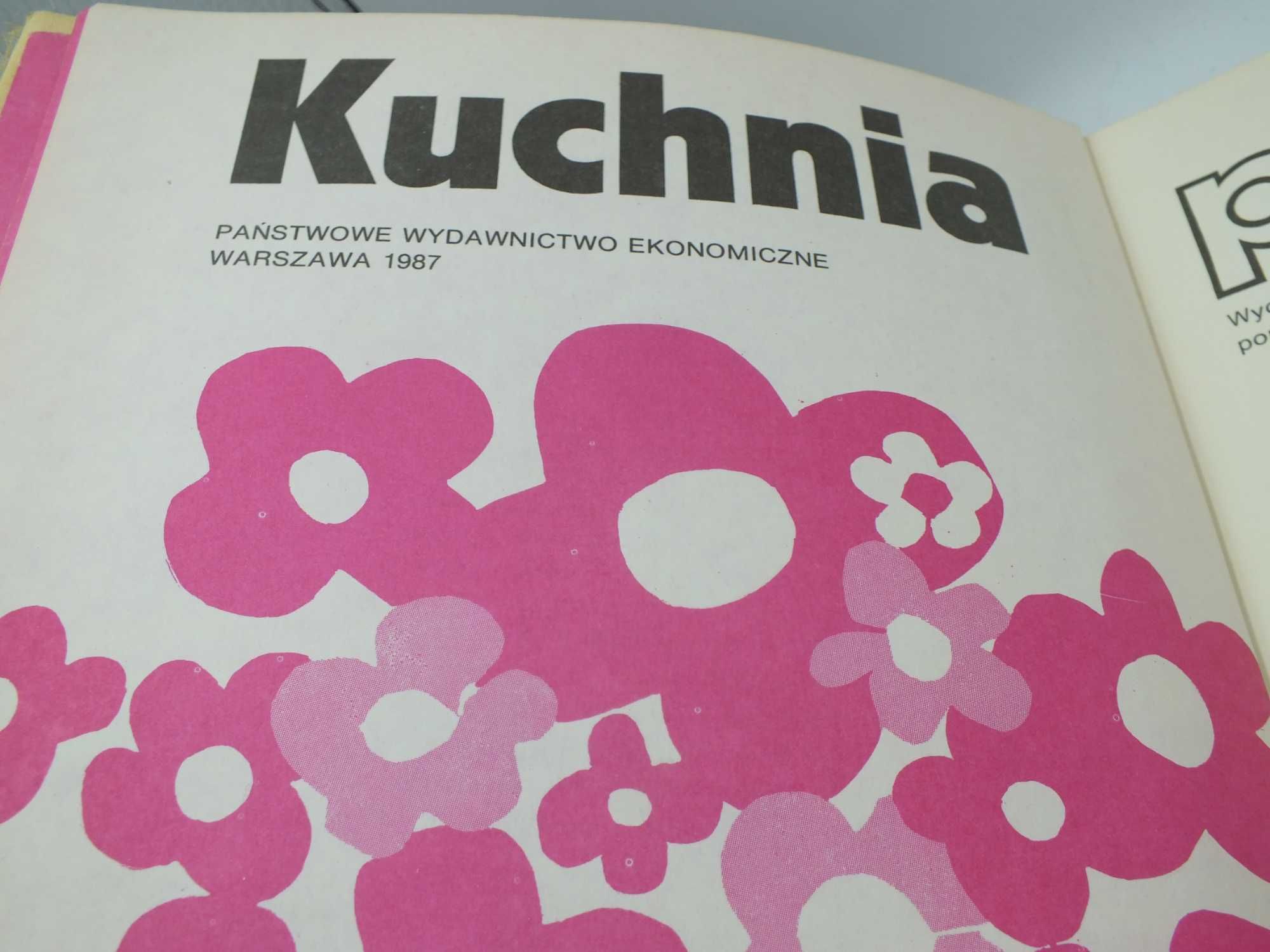 Książka Kucharska kuchnia polska 1987 r KB27