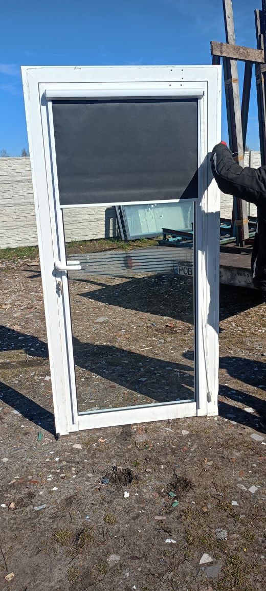 Drzwi aluminiowe używane z Niemiec super stan dostawa gratis cały Kraj