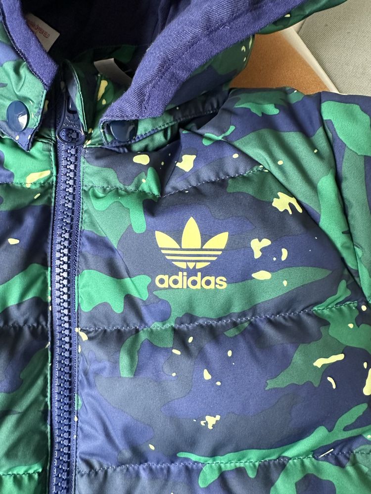 Детская пуховая куртка Adidas