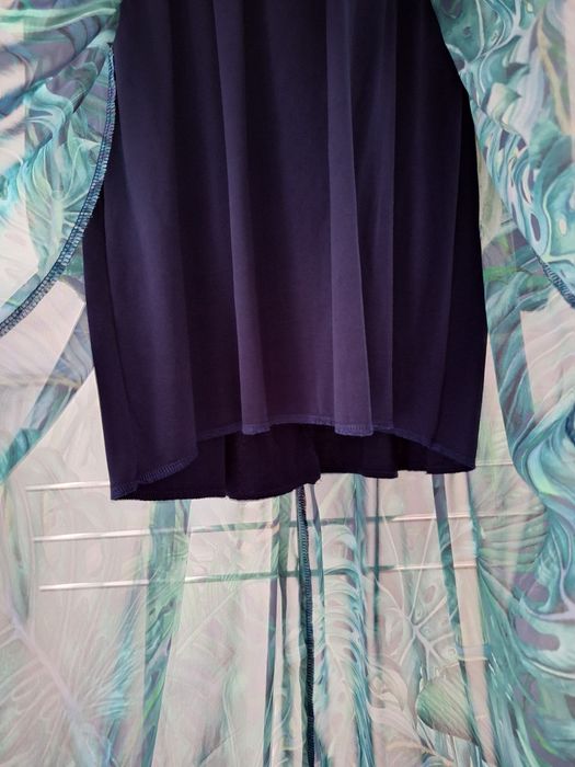 Sukienka maxi Roco 36, S zielona monstery wesele