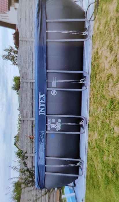Basen prostokątny stelażowy INTEX 26356 wym 549x274x132 gumoleon 7x4m
