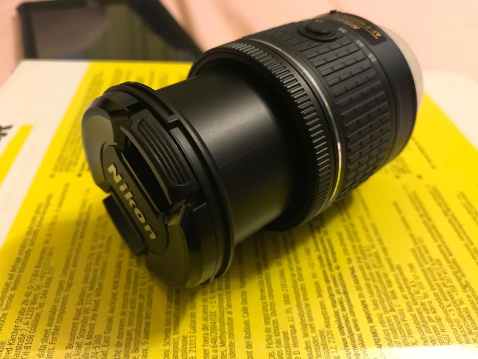 Obiektyw Nikon AF-P Nikkor 18-55 DX, VR stan praktycznie nowy